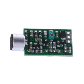 Sendermodul 88MHZ-108MHZ 0.7-9V Mini Bug Telefonaflytning Dictagraph Interceptor MIC V4.0 Core Board Mini-Gratis Fragt K1KF