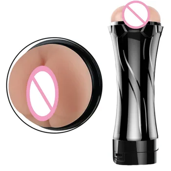 Sex Toy Fly Cup Vibrator Naturtro Large Onani Enhed Lommelygte Kvindelige Munden Klip Sugende Voksne Mandlige Køn