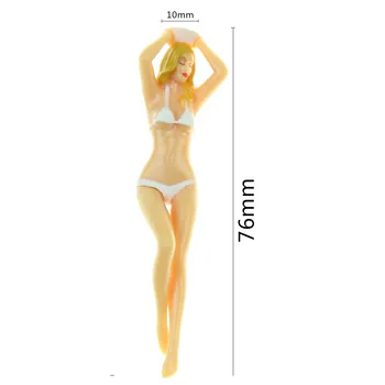 Sexet Bikini Lady Model Form Golf Tee Ball Holder Udendørs Sport Tilbehør