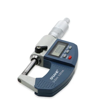 SHAHE 0-25mm Digital Mikrometer Skala Med Elektroniske Udvendigt Mikrometer 0.001 mm Mikrometer Gauge
