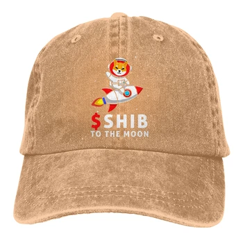 $Shib Til Månen Shiba Inu Mønt Shiba Token Baseball Cap Mænd Shib Mønt Sjove Crypto Caps farver Kvinder Sommeren Snapback Caps