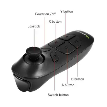 SHINECON Bærbare Trådløse Bluetooth-Spil Gamepad Controller til Android, iOS Smartphone