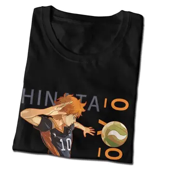 Shoyo Haikyu Hinata Flyve Højt T-shirt Mænd Mode T-Shirts, Korte Ærmer Anime, Manga Haikyuu t-shirts Bomuld Tee Top Tøj