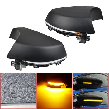 Side sidespejl Indikator Dynamisk blinklys LED-Lys Til Volkswagen VW Polo MK5 6R 6C 2009 2010 2011 2012 2013 -2017