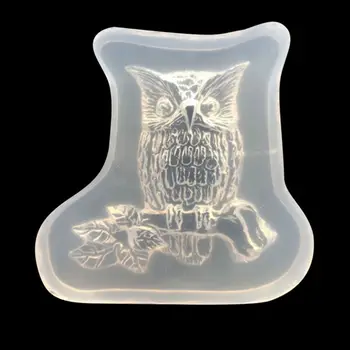 Silicone Mold Ugle Dyr DIY Smykker at Gøre Håndlavet UV-Epoxy Harpiks Spejl Dekoration Stående Hjemme Håndværk T84A