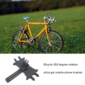 Silikone Cykel Telefon Holder til IPhone 11 pro max 6 7 8 plus X Xr Xs til Mobiltelefon Mount Band Cykel GPS Clip-Universal