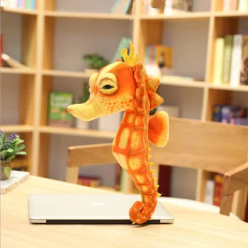 Simuleret hippocampus dukke børn plys legetøj børn udstoppet legetøj fødselsdag gave havet dyr