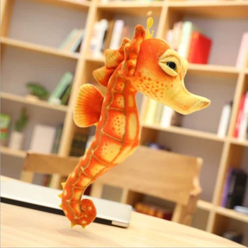 Simuleret hippocampus dukke børn plys legetøj børn udstoppet legetøj fødselsdag gave havet dyr