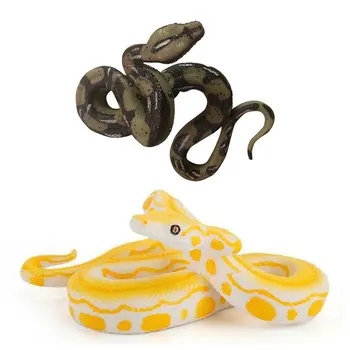 Simulering Af Vilde Dyr, Der Kredser Boa Constrictor Toy Vilde Boa Constrictor Model Padder Krybdyr Tricky Toy