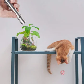 Sjove Laser Pet Cat Toy Red Dot Mini Lommelygte Laser Lys Toy Kreative Laser Pen Interaktivt Legetøj Kæledyr Produkter
