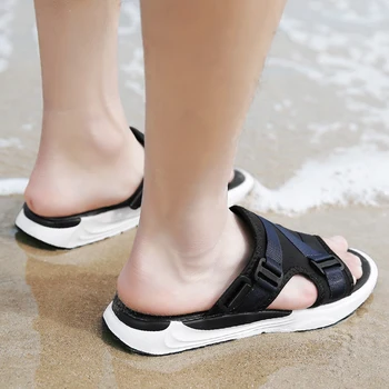 Sko vietnam praia håndlavet mænd 44 sandale sandalhas tøfler masculina strand sandal casual hombre store sko til mænd roman