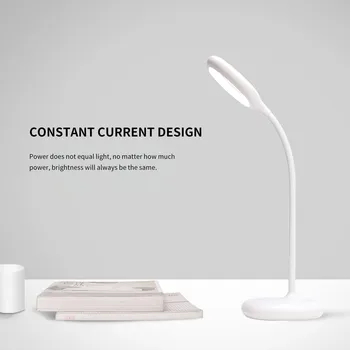 Skrivebordslamper bordlampe Genopladelige LED-bordlampe LED Eleven Kontor bordplade Lanterner Til at Læse Office Tabel Led