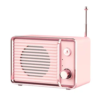 Smart Radio-Modtager Bluetooth-Bærbare Vintage Subwooferen Sound Box-System Til Hjemmet Karaoke Mini Google Høje Højttalere Jul