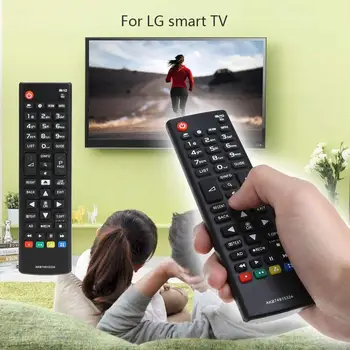 Smart Trådløs 433MHz Smart Trådløs Fjernbetjening TV Erstatning for LGAKB74915324