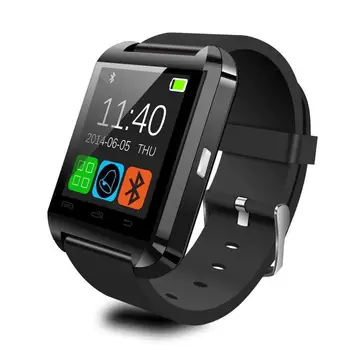 Smart ur Bluetooth-Se U8 armbåndsur Smartwatch digital sport ure til IOS Android-telefon, Bærbar Elektronisk NYE