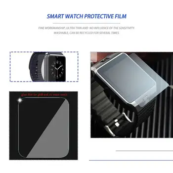 Smart Ur Skærm Protektor Ultra Tynd PET Anti-ridse Skærmen Dækker Beskyttende Foran Film for GT08 Se