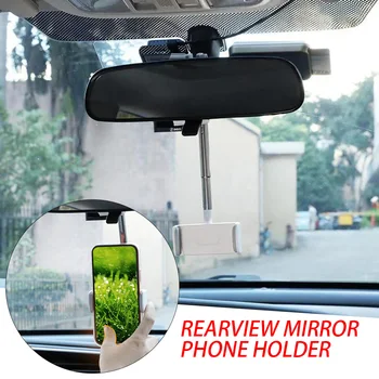 Smartphone Bil Holder mobiltelefon tilbehør Bil telefonholder bakspejlet Telefonen Stå For Xiaomi iPhone 11 12 Pro mini max