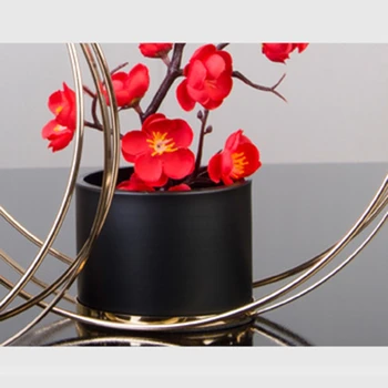 Smedejern Metal Plante Stå Container Flower Pot Rack Holder Indendørs Udendørs
