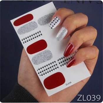Smuk All-Finger Klistermærker Vandtæt Og Holdbar Children ' s Nail Stickers Miljøvenlige Nail Stickers