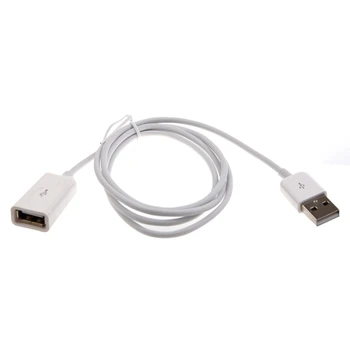 SODIAL(R) USB 2.0 Mandlige og Kvindelige Udvidelse Adapter Kabel Ledning 3Ft