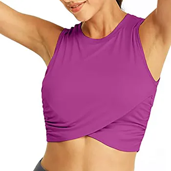 Sommer Fitness Tank Top, Nye T-Shirt Plus Size Træning Toppe Kvinder, der er Beskåret, Tank Tops Dans Toppe, Sport, Yoga 2021 T-Shirts top mujer