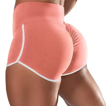 Sommer Mode Sexet Yoga Fitness Shorts med Høj Talje Hot Sport Pants Behagelige Shorts Slim-Sport, der Kører Strække O6A9