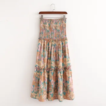 Sommer mode til kvinder plaid nederdel denim zaraing kvindelige 2021 y2k mini-høj talje gotiske fe garn a-line nederdel