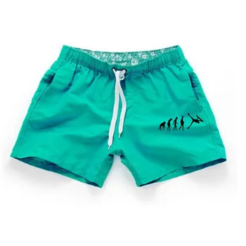 Sommer shorts til mænd fashion brand shorts åndbar stranden bukser til mænd casual hurtigtørrende shorts