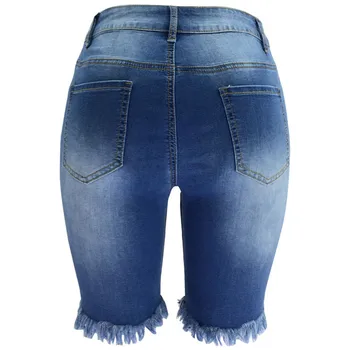 Sommeren Eksplosion Hul Kvindelige Jeans Mode-Jeans Slim Women ' s Bukser med Høj Talje Kvinders Jeans, Casual Fem Bukser, Kvinders Jeans,