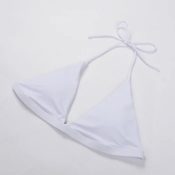 Sommeren Halterneck Camisole Kvinder Grundlæggende Afgrøde Top Sexet Ryg-Underwear Top Solid Bandage Tube Top Damer Bh, Bikini Toppe