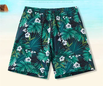Sommeren mænd ' s quick-tørring stranden bukser mode camouflage trykt svømning board shorts stor størrelse løse badetøj 2021 ny