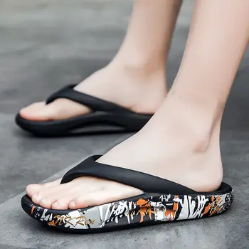 Sommeren nye mode udendørs koreanske version af den tendens til at træde på ekskrementer kokos tøfler skridsikker flip-flops