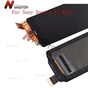 Sony Xperia Z3 Kompakte LCD-D5803 D5833 LCD-Skærm Touch screen LCD-Forsamling Erstatning For Sony Z3 Mini LCD -