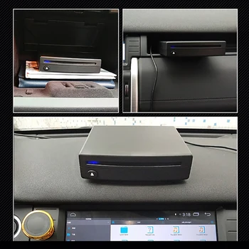 Sort USB-Interface Bil, SUV Eksterne Stereo Radio, Parabol Boks, CD/DVD-Afspiller til Android Indvendige Dele Bil Radio