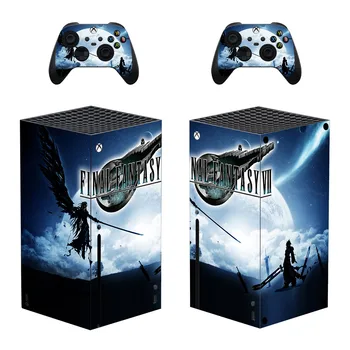 Spil Final Fantasy Hud Decal Sticker Cover til Xbox-Serien X-Konsollen og 2 Controllere til Xbox-Udgaven X Skin Sticker Vinyl