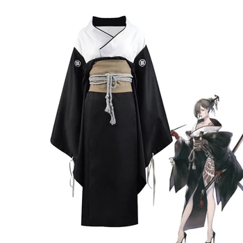 Spil NieR Re[i]nellike Assassin Cosplay Kostumer Kimono Frakke Top Linning Tilbehør Komplet Sæt Kvinder, Piger Outfits Halloween