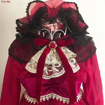 Spil Touhou Project Flandre Scarlet Cosplay Kostume Dejlig Gotisk Stil Af Røde Kjole Carnival Part Rolle Spiller Tøj Brugerdefineret-Gør