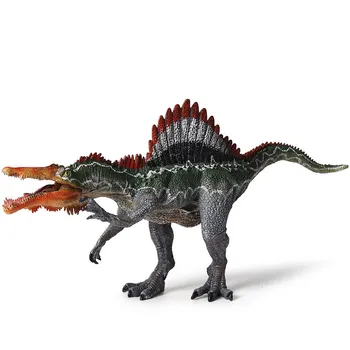 Spinosaurus Hånd-lavet Jurassic Simulering Kødædende Dinosaur Dekoration Model Dyr Figur Børn Pædagogisk Legetøj Gave