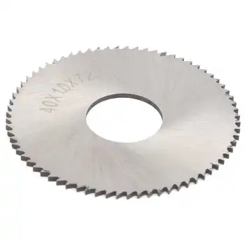 Spiralbor til Metal Diamant Bore Disc Blade Så Hjulet High Speed Stål Træ Cutter Industrielle Værktøj, 40 x 1 x 72 Tænder