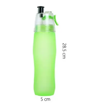 Spray Flaske Kreative vandflaske Sport Spray Flaske Fugtgivende Cykling Sport Gym drikkedunke 740ml