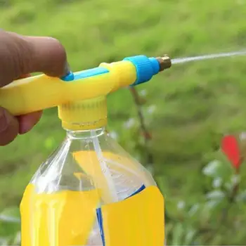 Sprøjte Plast Mini Drikke Flasker Interface Dyse Hovedet Højt Pres Vandet Sprøjte til Sprøjtning Hoved Havearbejde Forsyninger