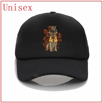 Steampunk Dog hat med plast skjold Fashion Brands visir hat sol hatte til mænd gorras hombre black liv sagen criss cross