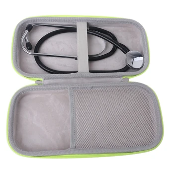 Stetoskop Tilfælde, Taske med Mesh Lomme Kompatibel med Littmann, Protector Dække for Sygeplejerske Tilbehør W3JD