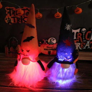 Stof Lys Halloween Dekoration Til Hjemmet græskar Ferie Belysning Halloween Dekorative Led Lys Til Rummet Lys barn Gaver