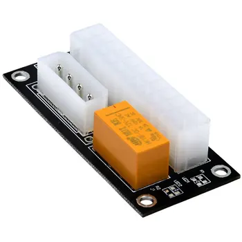 Strømforsyning Adapter Dual Psu Strømforsyning Til Sadel 2psu 24pin Atx Til 4-Pin Molex Synkron-Stik Power Board