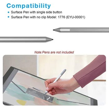Stylus Udskiftning af Reservedele Pennen Kit Kapacitiv Skærm Tip Kit HB Refill til Microsoft Surface Pro Udskiftning Nib Tip