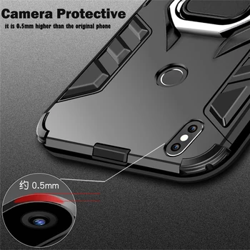 Stødsikkert Armor Case Til iPhone 6 6S 7 8 Plus XS taske Til iPhone X 5 5S Se XS Xs Antal XR Finger Ring Indehaveren Telefonens Cover