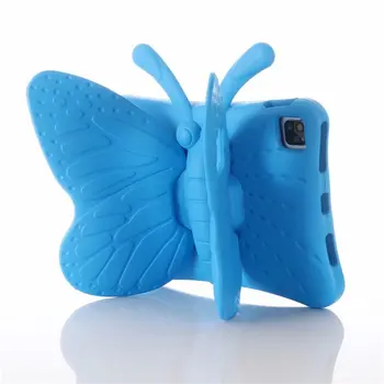 Stødsikkert Tilfælde iPad Pro 11 tommer 2018 / 2020 , 3D-Tegnefilm Butterfly Kids Safe Stå Tablet Cover Shell capa