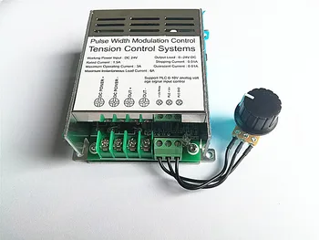 Støtte PLC analog spænding 0-10V indgang kontrol, DC 24 V magnetisk pulver kobling særlige bremse controller