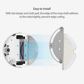 Støv Kasse HEPA-Filter Moppe til Rengøring Af Dele til Xiaomi Mijia 1C STYTJ01ZHM Robot Støvsuger Udskiftning af Tilbehør